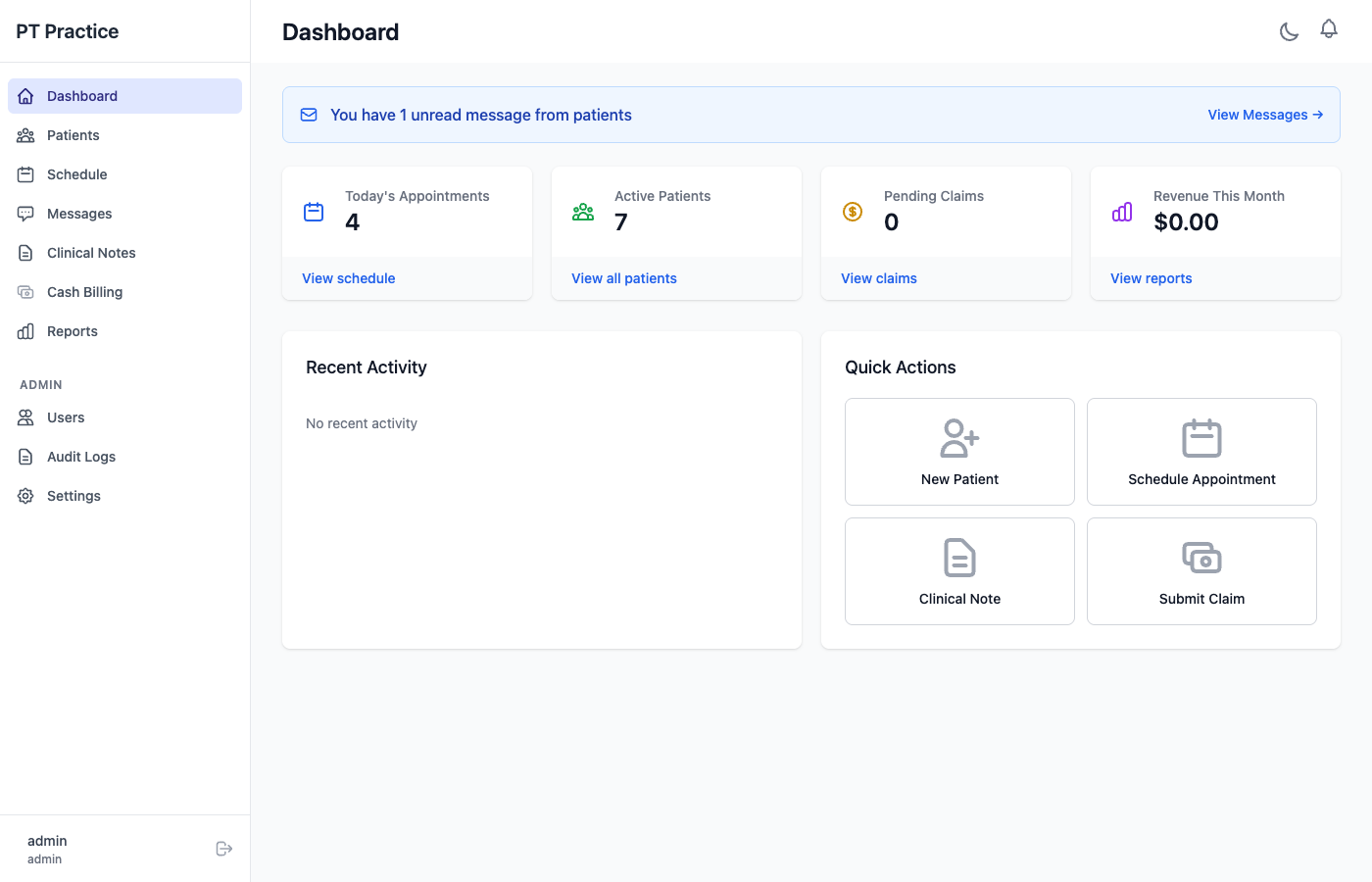 Proactive Chart Dashboard